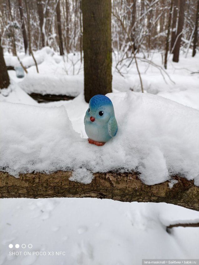 Лес, зима, игрушки моего детства