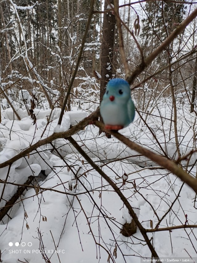 Лес, зима, игрушки моего детства