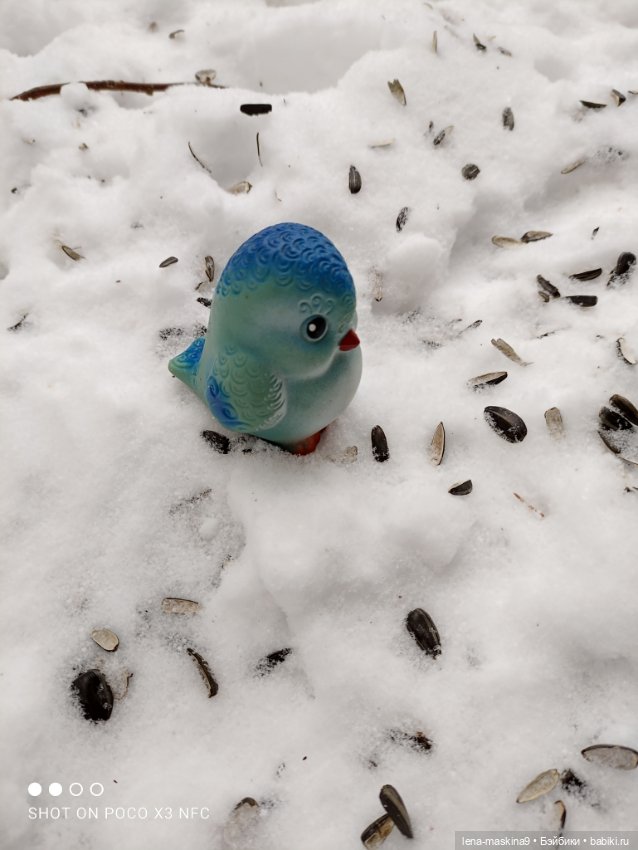 Лес, зима, игрушки моего детства