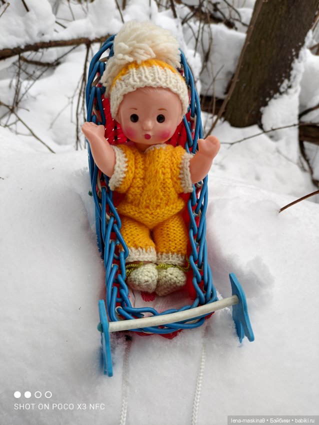 Лес, зима, игрушки моего детства