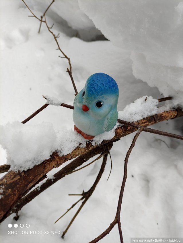 Лес, зима, игрушки моего детства