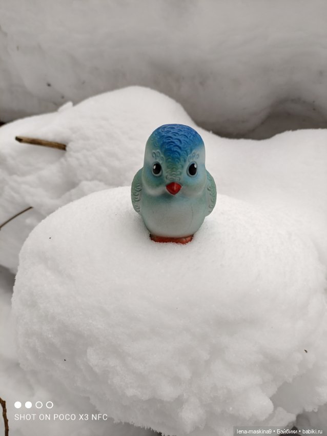 Лес, зима, игрушки моего детства