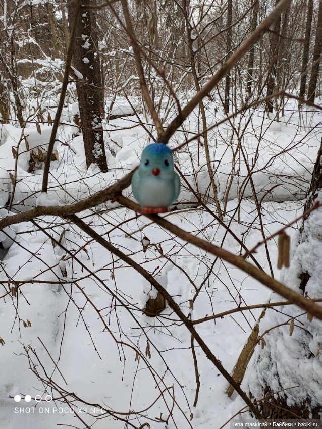 Лес, зима, игрушки моего детства