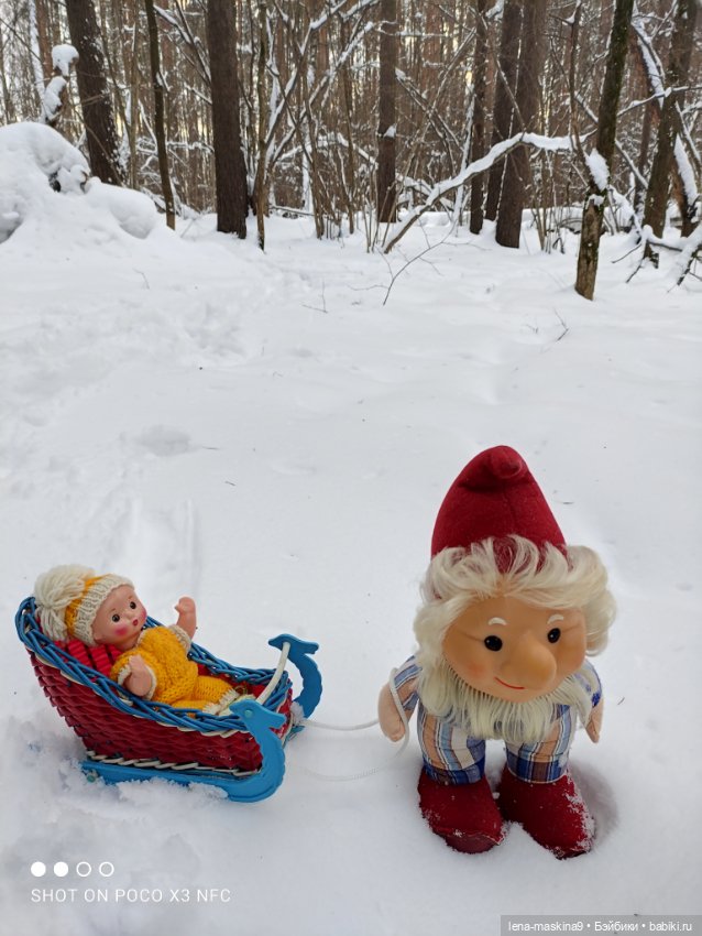 Лес, зима, игрушки моего детства (фото 2)