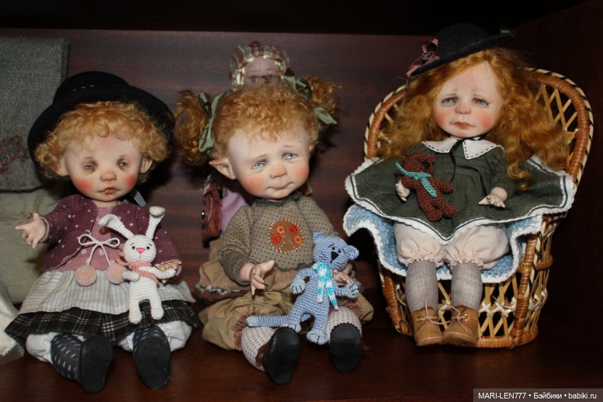 Милые игрушки для кукол — Вязаные игрушки и амигуруми: крючком