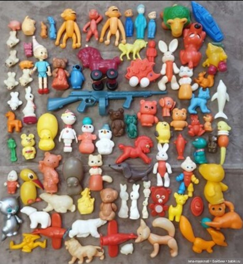 Вернёмся в наше детство — Игрушки СССР и советского детства: резиновые