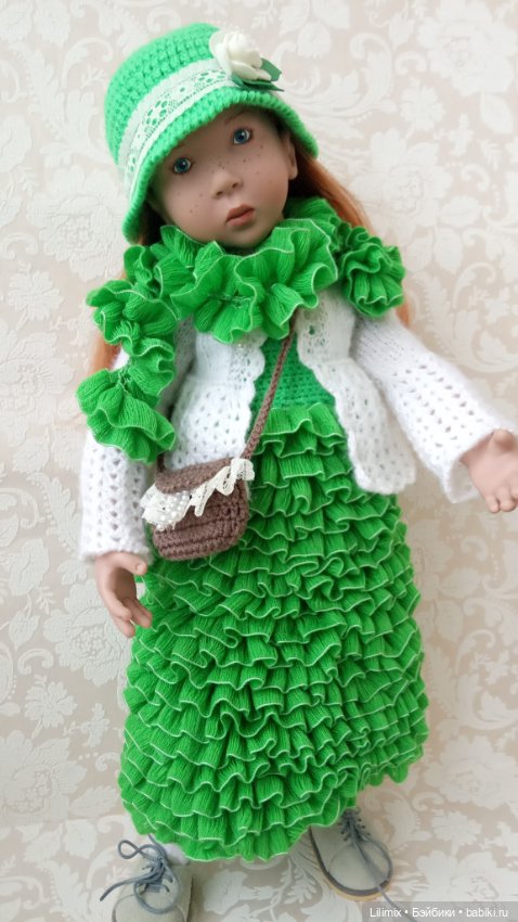 Мои вязалки для кукольной Мадамы (фото 2)