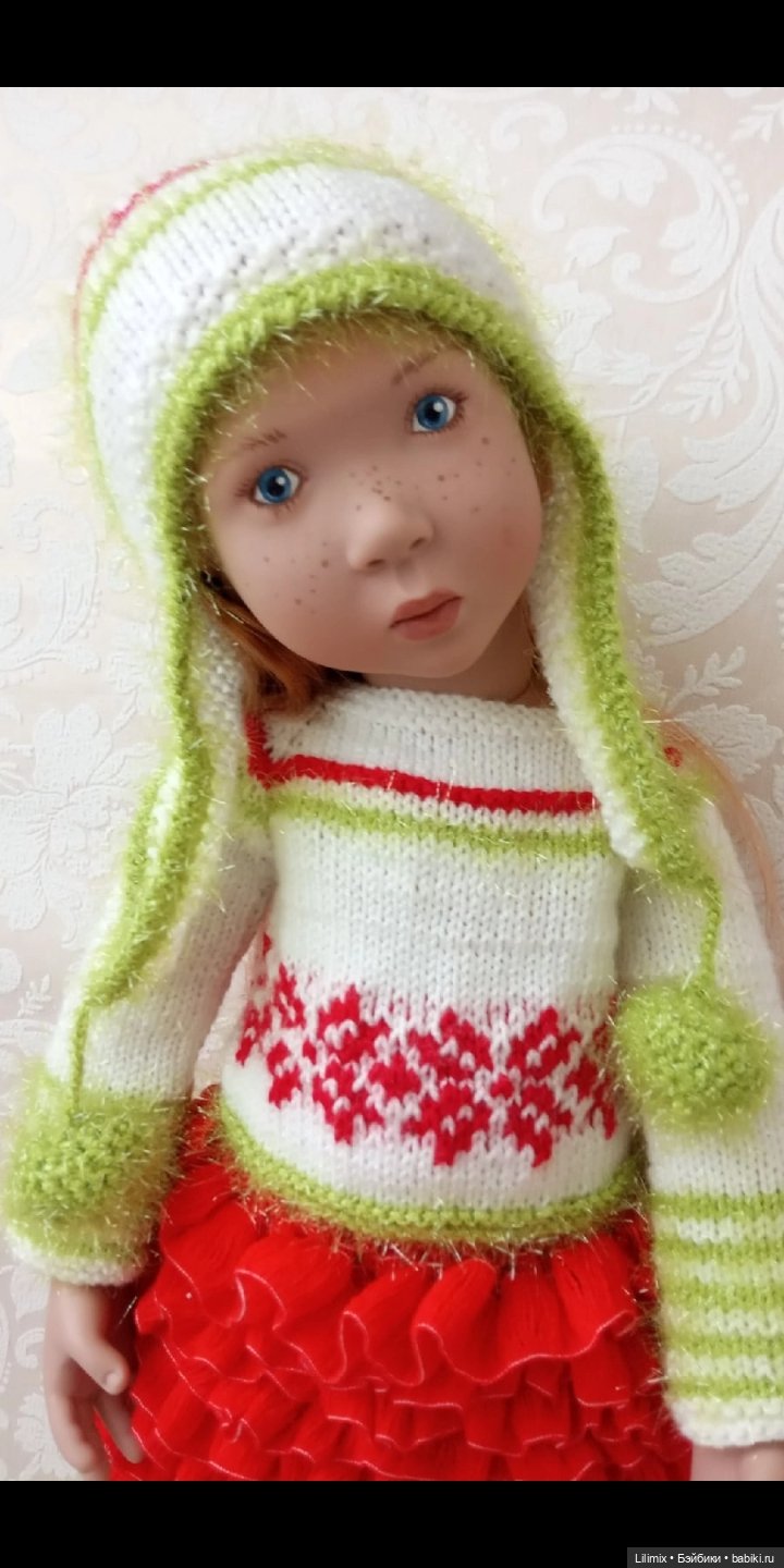 Мои вязалки для кукольной Мадамы (фото 8)