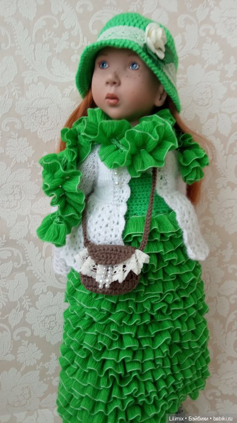Мои вязалки для кукольной Мадамы (фото 9)
