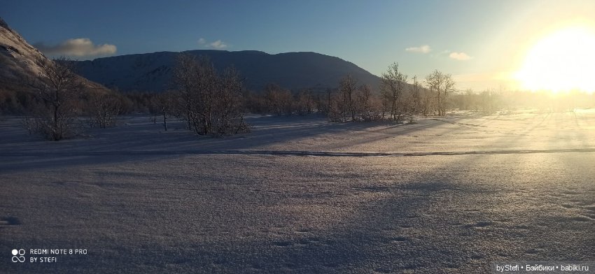 Возвращение солнышка в Заполярье. 30.01.2022. Приглашаю прогуляться