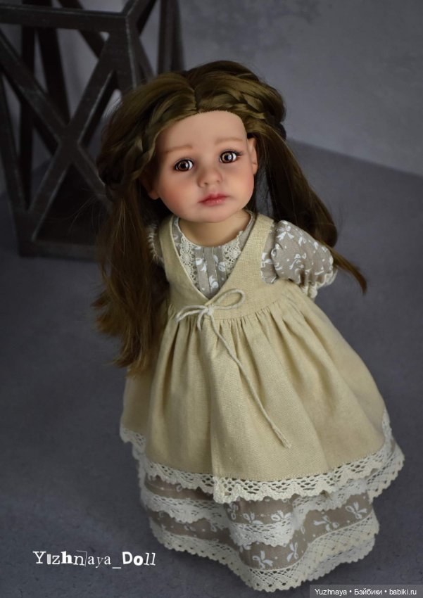 Элла с кроликом — ООАК и кастом кукол Gotz (Готц): перерисовка (фото 8)