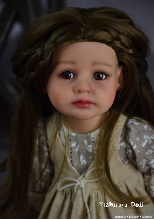 Элла с кроликом — ООАК и кастом кукол Gotz (Готц): перерисовка