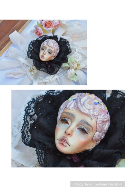 Лепные волосы для кукол — Авторские шарнирные куклы своими руками: лепка (фото 3)