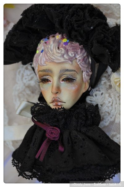 Лепные волосы для кукол — Авторские шарнирные куклы своими руками: лепка (фото 5)