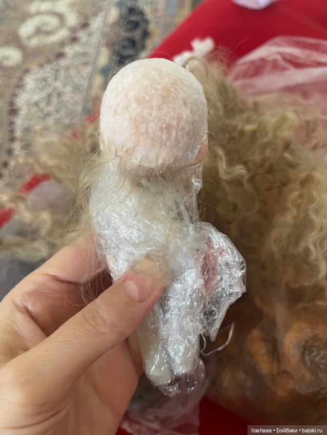 Гибрид, авторская голова на теле минибаболика (фото 5)