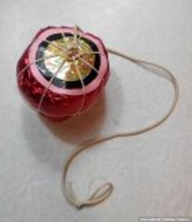 Шарики из детства, ручной работы