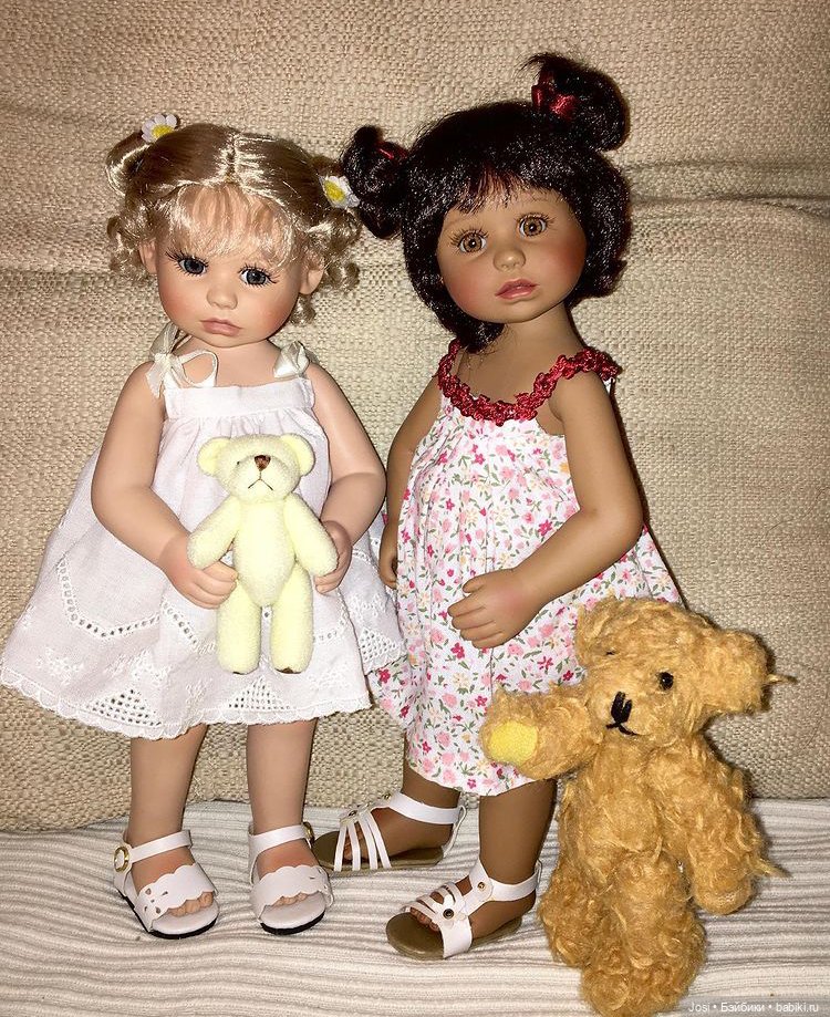 Беляночка и смугляночка Jasemine и Annie от Gabriele Müller