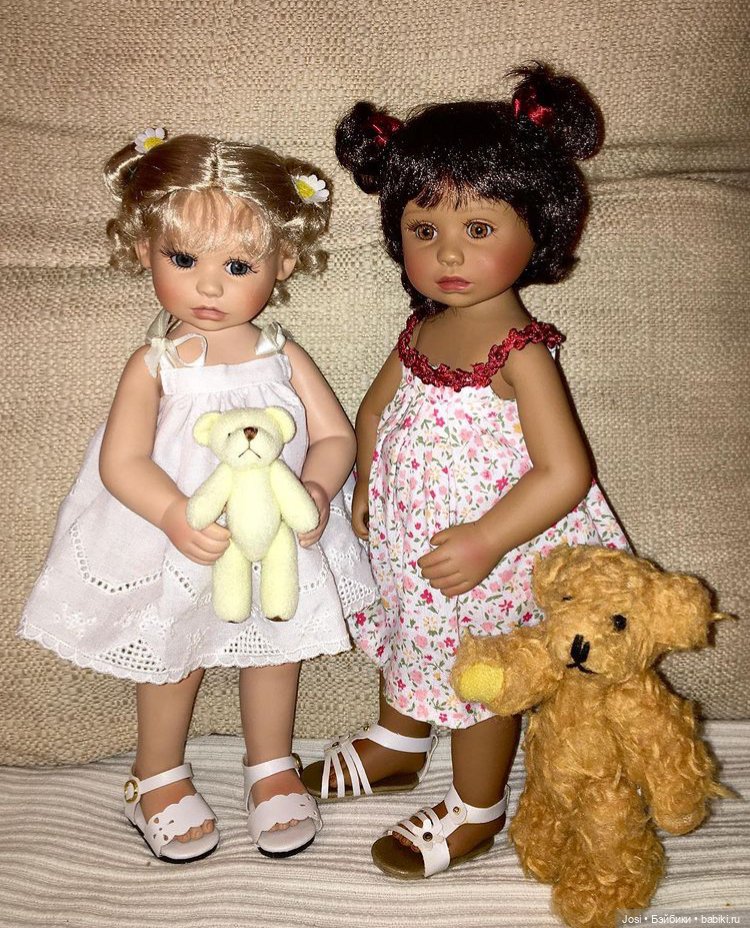 Беляночка и смугляночка Jasemine и Annie от Gabriele Müller