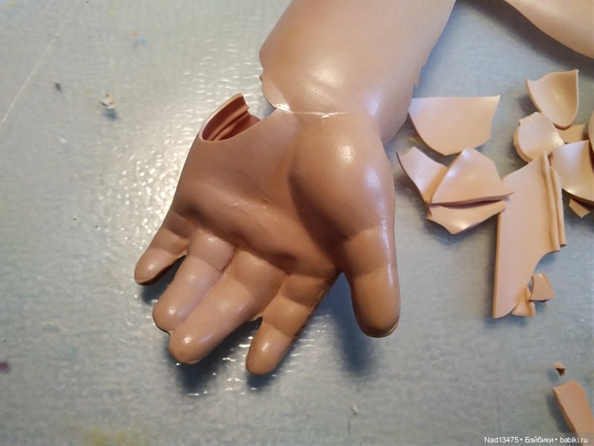 Посылки с неприятным сюрпризом. Как они учат быть реставратором. Ремонт ручки (фото 2)