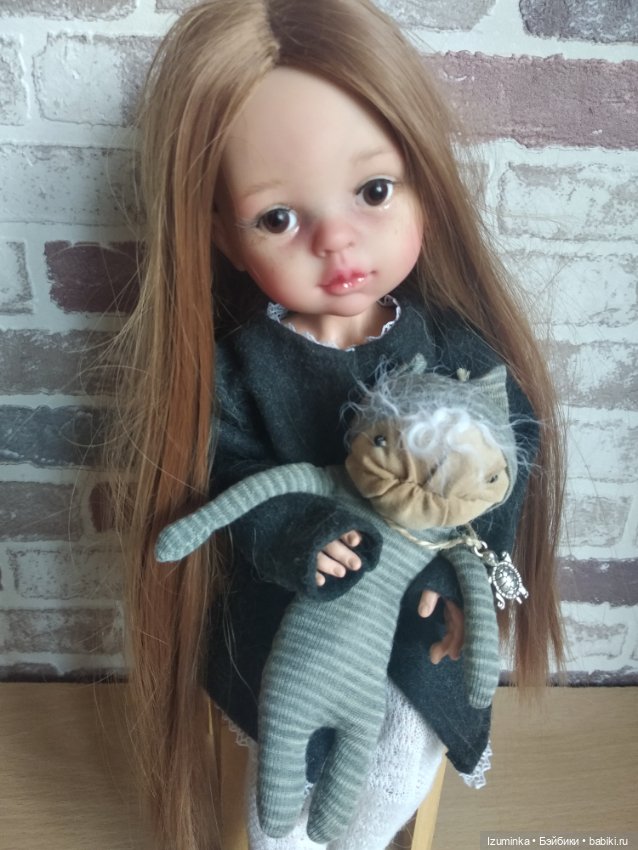 ....На одном дыхании — ООАК Paola Reina (Паола Рейна) и испанских кукол: перерисовка (фото 5)