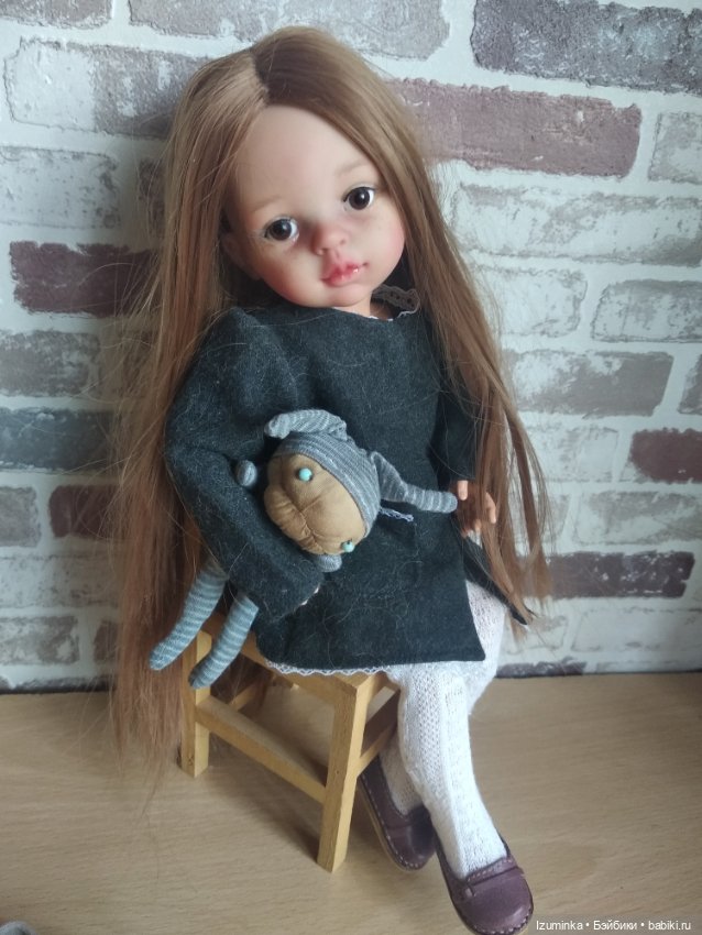 ....На одном дыхании — ООАК Paola Reina (Паола Рейна) и испанских кукол: перерисовка (фото 7)