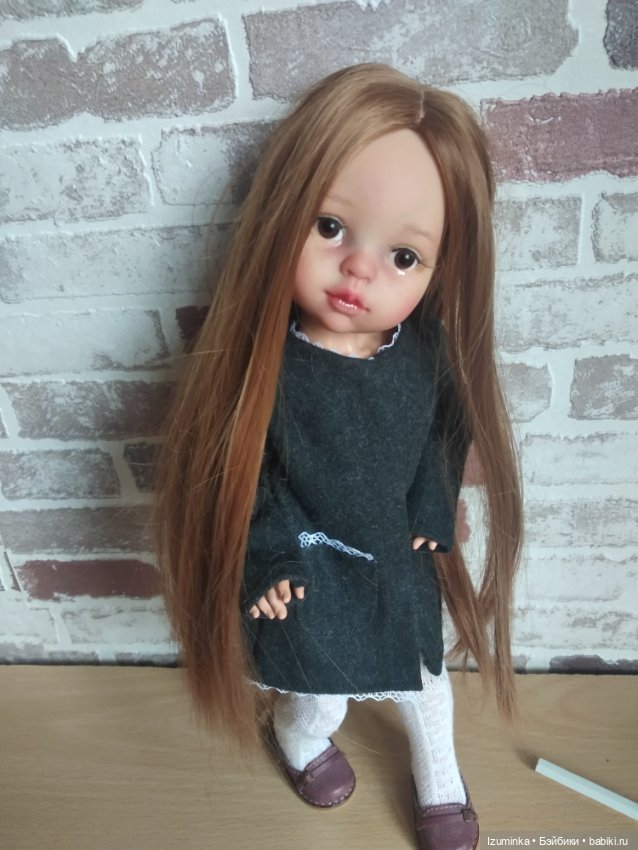 ....На одном дыхании — ООАК Paola Reina (Паола Рейна) и испанских кукол: перерисовка (фото 3)