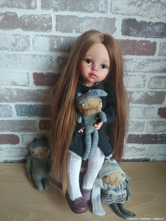 ....На одном дыхании — ООАК Paola Reina (Паола Рейна) и испанских кукол: перерисовка (фото 9)