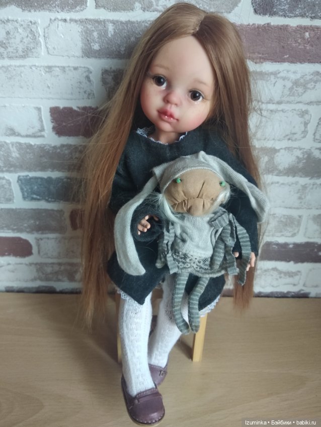 ....На одном дыхании — ООАК Paola Reina (Паола Рейна) и испанских кукол: перерисовка (фото 10)