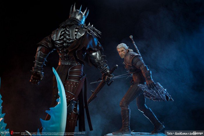 Sideshow - статуи Геральта, Йениффер и Эредина в масштабе 1/4 (фото 8)