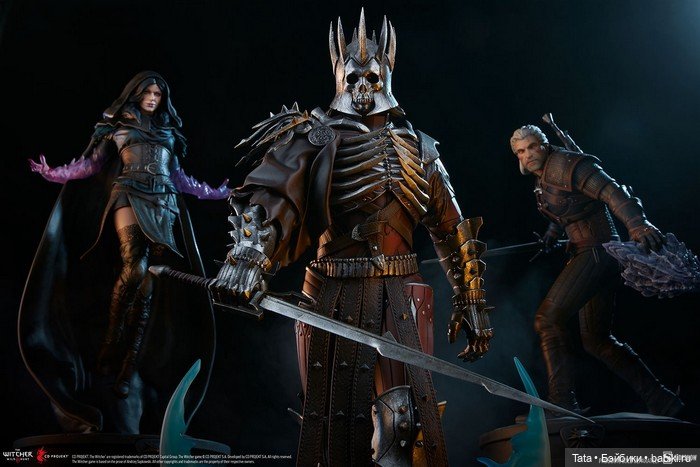 Sideshow - статуи Геральта, Йениффер и Эредина в масштабе 1/4 (фото 5)