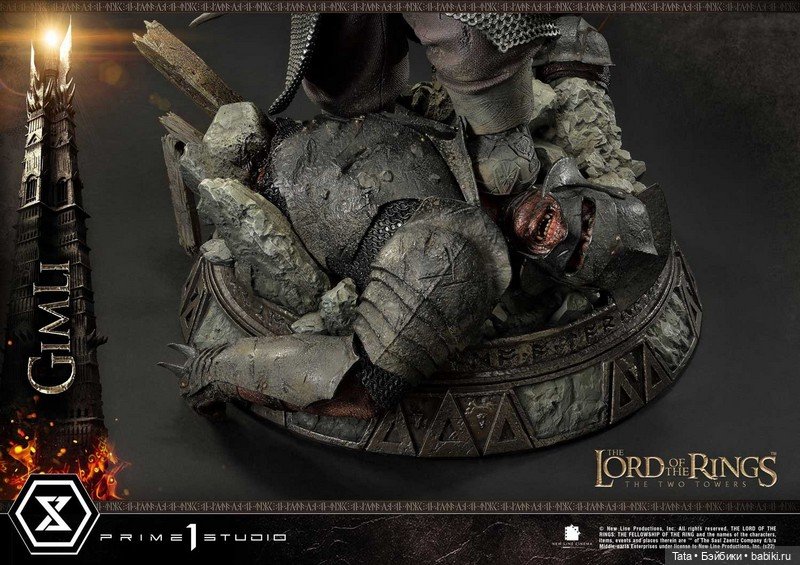 Prime 1 Studio - статуя Гимли в масштабе 1/4 по мотивам фильма «Властелин колец (фото 7)