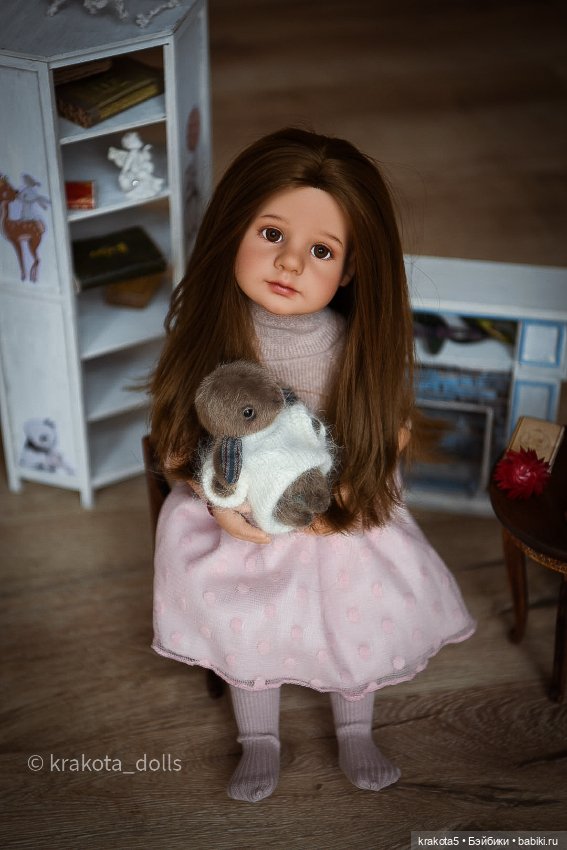 Ооак малышки Элли Готц — ООАК и кастом кукол Gotz (Готц): перерисовка (фото 3)