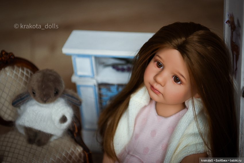 Ооак малышки Элли Готц — ООАК и кастом кукол Gotz (Готц): перерисовка (фото 10)