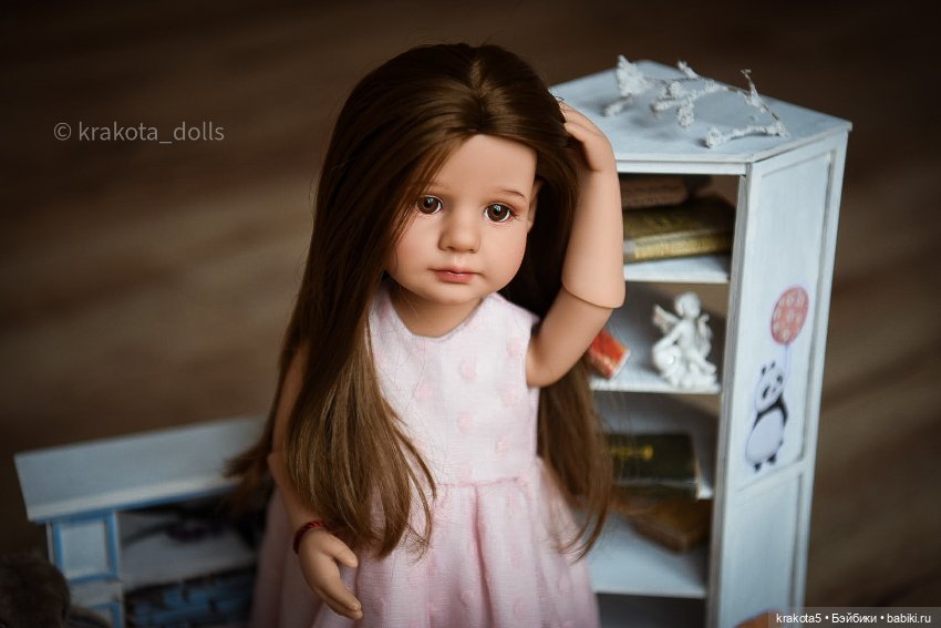 Ооак малышки Элли Готц — ООАК и кастом кукол Gotz (Готц): перерисовка (фото 9)