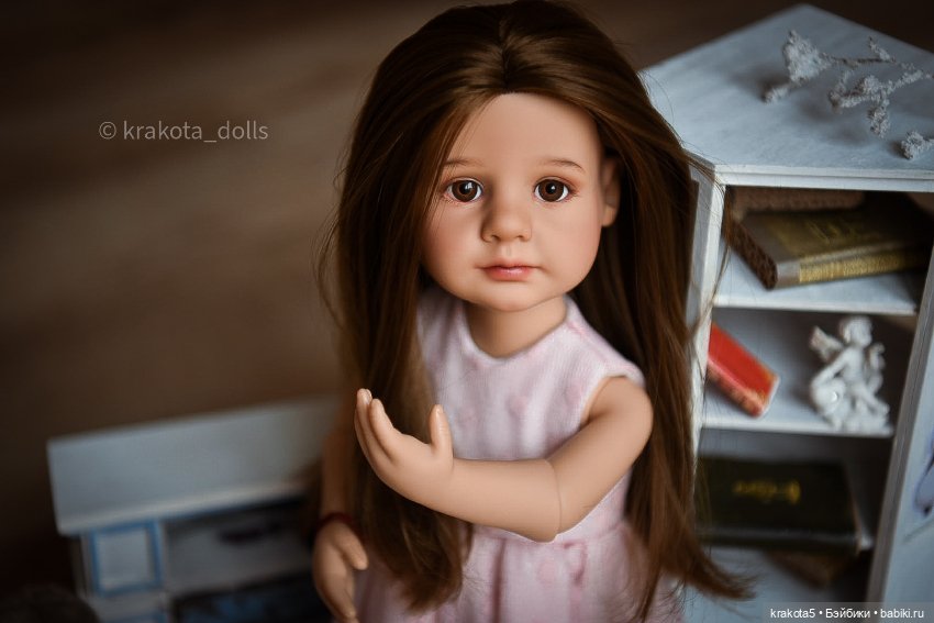 Ооак малышки Элли Готц — ООАК и кастом кукол Gotz (Готц): перерисовка (фото 6)