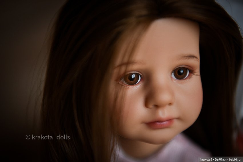 Ооак малышки Элли Готц — ООАК и кастом кукол Gotz (Готц): перерисовка (фото 5)