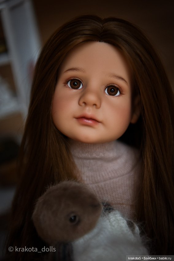 Ооак малышки Элли Готц — ООАК и кастом кукол Gotz (Готц): перерисовка (фото 2)