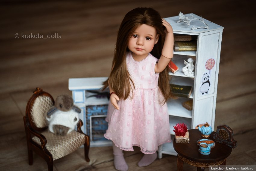 Ооак малышки Элли Готц — ООАК и кастом кукол Gotz (Готц): перерисовка (фото 7)