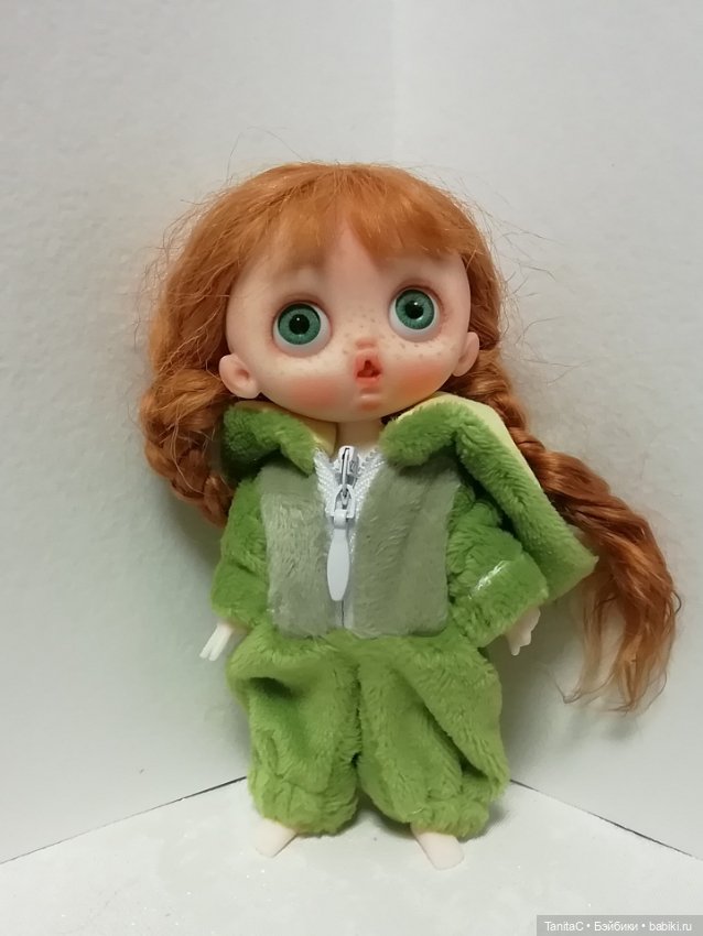 Мои новые чудики (ООАК китайской шарнирной куклы 13см)