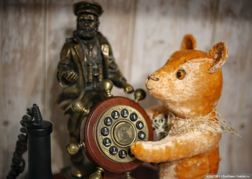 Мишка по выкройке 1905 года (фото 2)