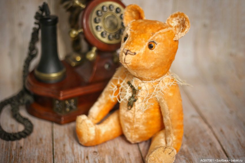 Мишка по выкройке 1905 года (фото 4)