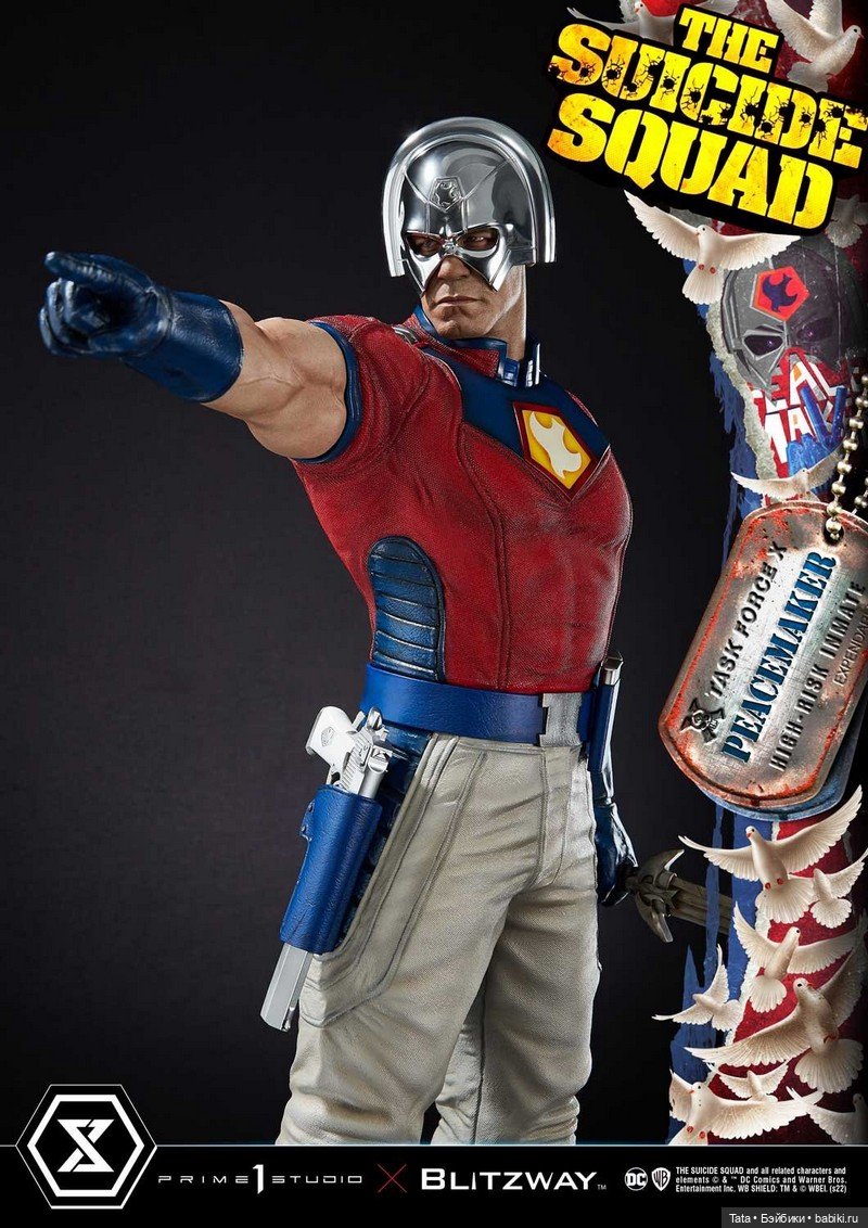 Prime 1 Studio - статуя Миротворца в масштабе 1/3 по мотивам фильма "Отряд самоубийц" (фото 5)