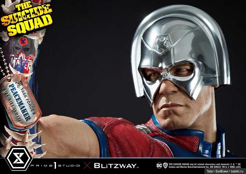 Prime 1 Studio - статуя Миротворца в масштабе 1/3 по мотивам фильма "Отряд самоубийц" (фото 9)