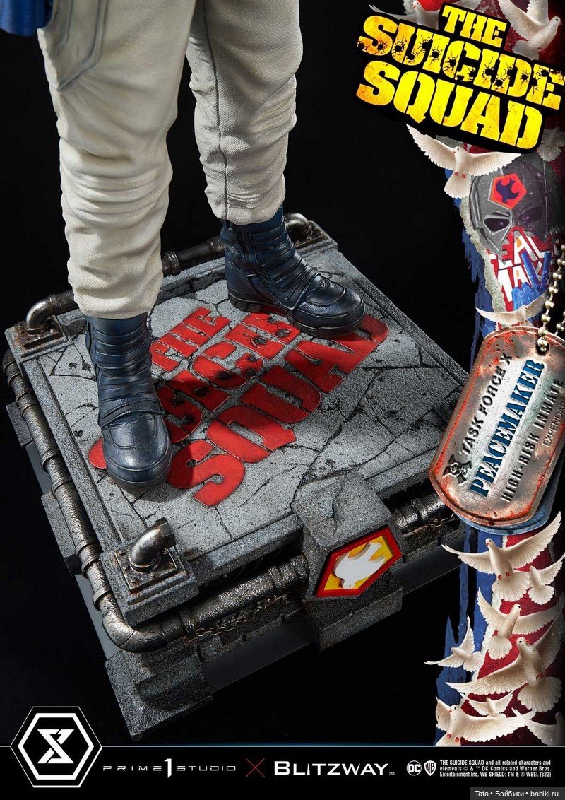 Prime 1 Studio - статуя Миротворца в масштабе 1/3 по мотивам фильма "Отряд самоубийц" (фото 2)