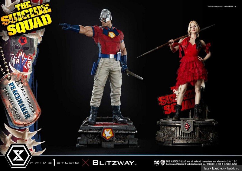 Prime 1 Studio - статуя Миротворца в масштабе 1/3 по мотивам фильма "Отряд самоубийц" (фото 10)