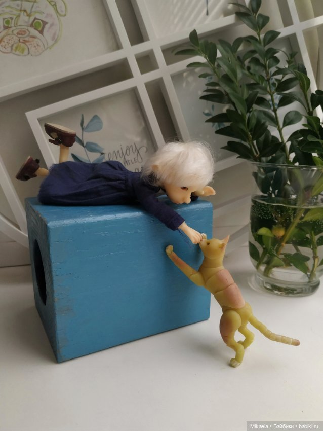 Доброе прощальное — Домашние фото авторских кукол: личные коллекции