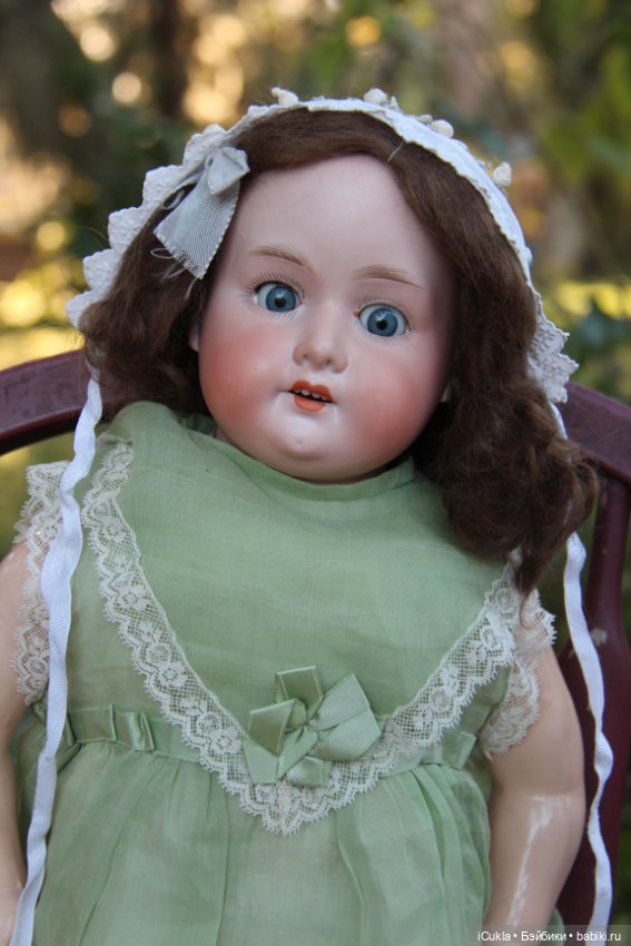 Антикварная булочка от Armand Marseille 1922г ~58см-новая находка