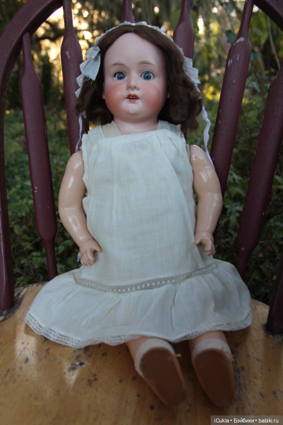 Антикварная булочка от Armand Marseille 1922г ~58см-новая находка