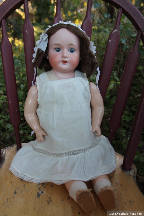 Антикварная булочка от Armand Marseille 1922г ~58см-новая находка