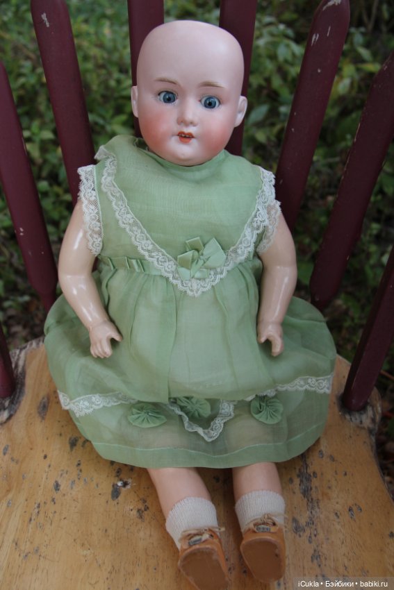 Антикварная булочка от Armand Marseille 1922г ~58см-новая находка